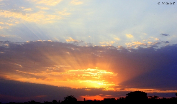 Sunrise at Lakshman Sagar, Pali, Rajasthan