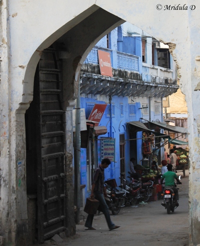 The Narrow Bazaar Lanes, Raipur, Pali, Rajasthan