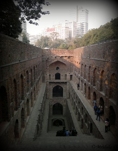 Ancient and Modern at Agrasen Ki Baoli