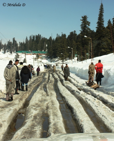 Roads at Gulmarg, Kashmir