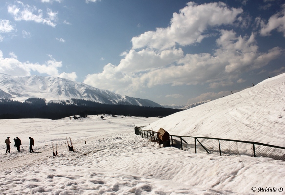 The Golf Course at Gulmarg, March 2013