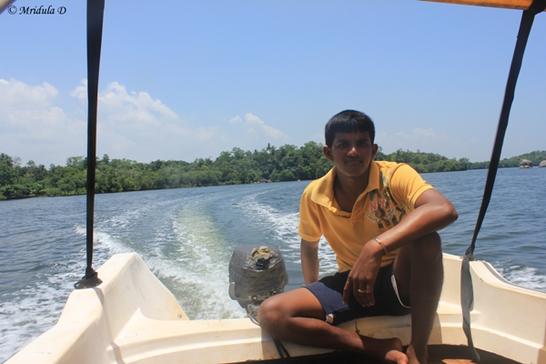 Prakash, The Boatman at Koggala Lake, Sri Lanka