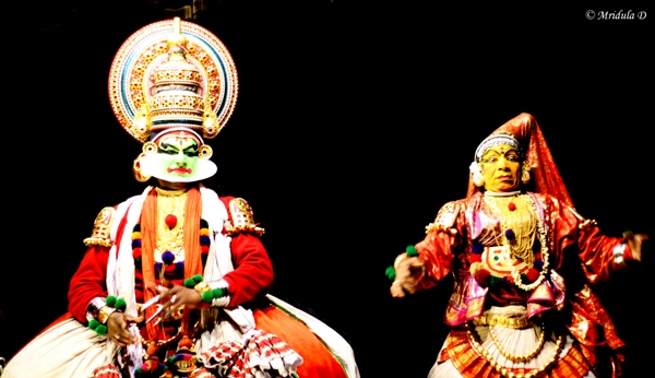 A Kathakali Performance, Greenix Village, Kochi, Kerala