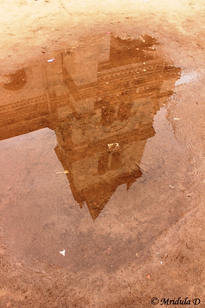 Reflection of Santa Cruz Cathedral Basilica, Fort Kochi, Kerala