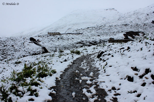 Snow at Letdar, Annapurna Circuit Trek, Nepal