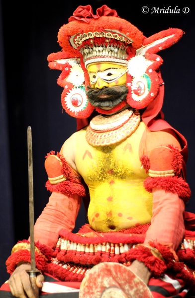 A Theyyam Artist, Fort Kochi