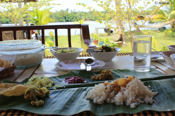 Traditional Kerala Lunch