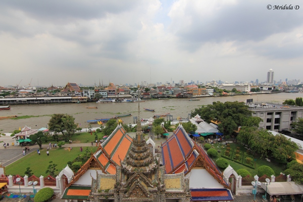 Chao Phraya River and Bangkok City