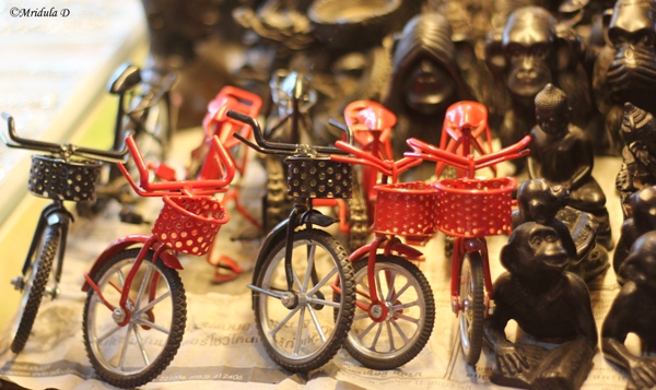 Cycles as Souvenirs, Night Market, Siem Reap, Cambodia