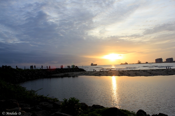 Sunset at Fort Kochi, Kerala, India