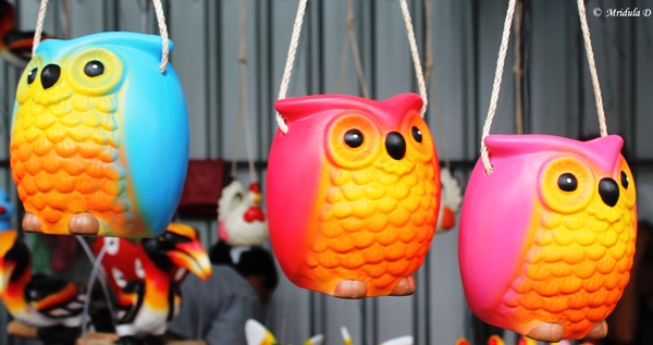Colorful Owl Decorations