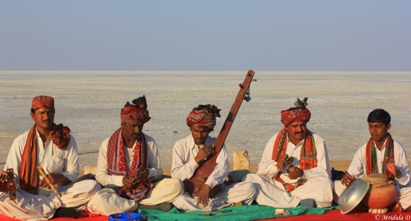 Musicians at Rann of Kutch, Gujarat
