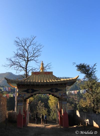 The Entrance to the Jangchub Rabtanling Monastery 