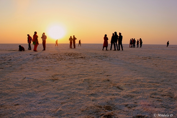 Susnet at the Great Rann of Kutch
