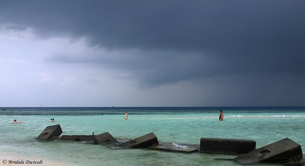 The Beach at Maafushi Island, Maldives