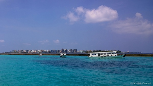 The View from the Maldives Airport