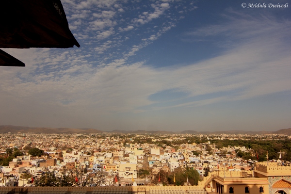 Udaipur City as Seen from City Palace