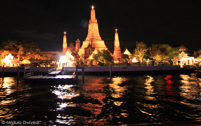 Wat Arun at Night, Bangkok, Thailand