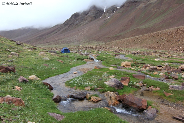 A Tent Near Chandratal Lake, Spiti, Himalayas