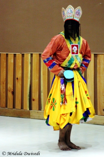 The Traditional Dance at Paro, Bhutan