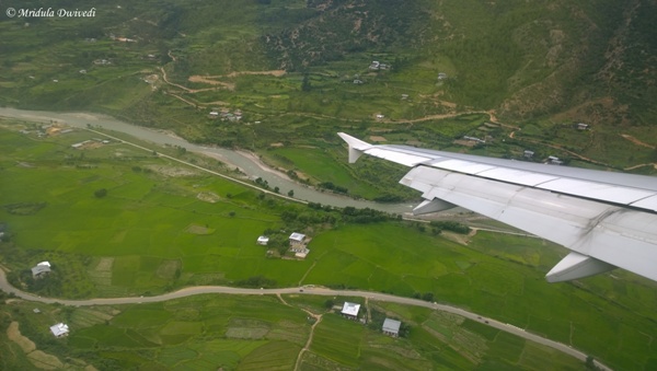 The Landing at Paro, Bhutan