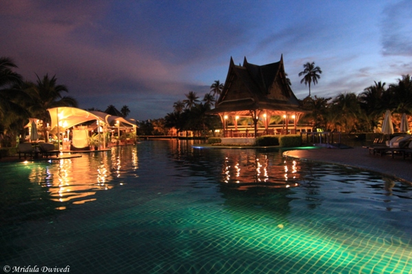 The Beautiful Swimming Pool at Sofitel Krabi