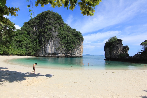 A view of the beautiful Hong Island in Krabi