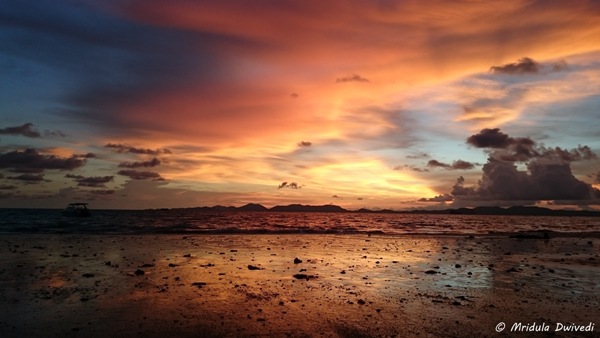 Sunset at Krabi, Thailand