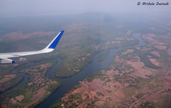 Plane Landing at Goa