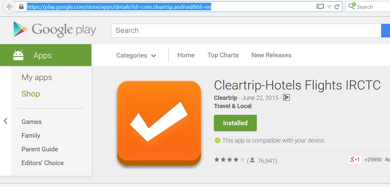 cleartrip-app-review