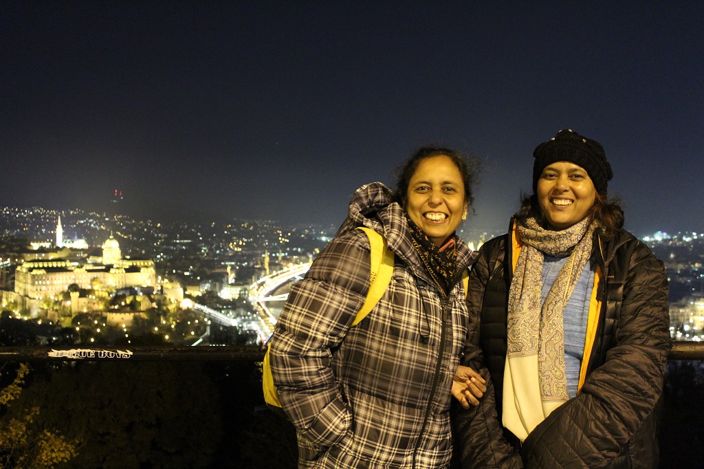 Alka and I in Budapest, Hungary