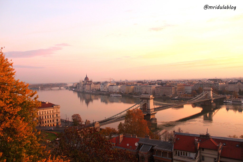 Fall Colors in Budapest, Hungary