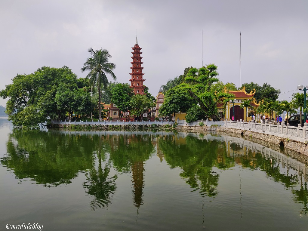 A Buddhist Temple in Hanoi, Vietnam