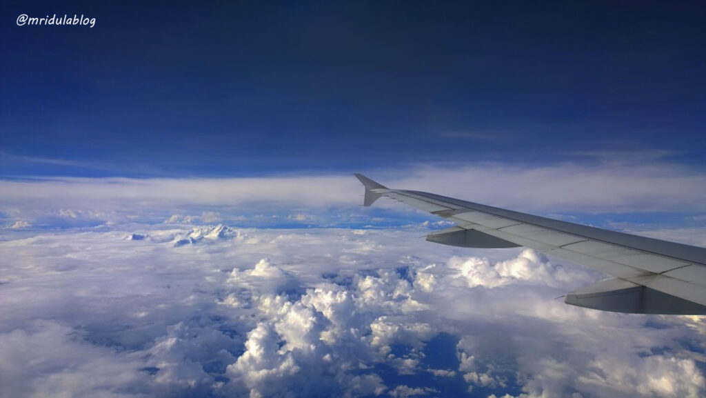 Delhi Paro Flight View