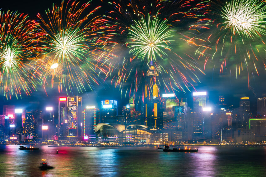 New Year Celebrations in Hong Kong