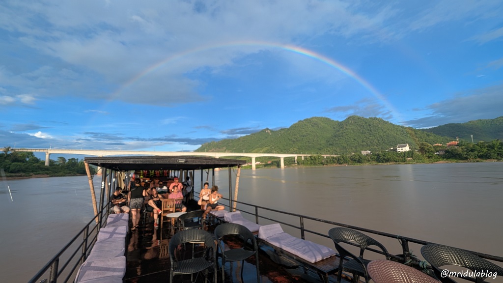 Rainbow over the Mekong River